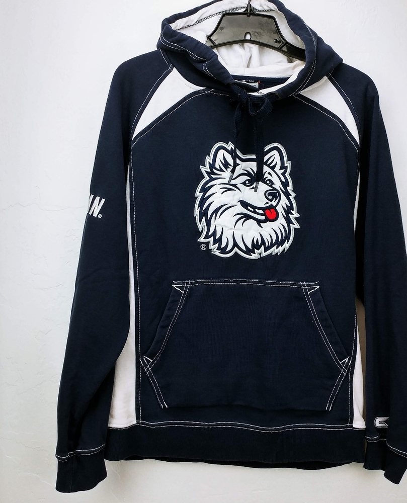 Huskies blue and white hoodie